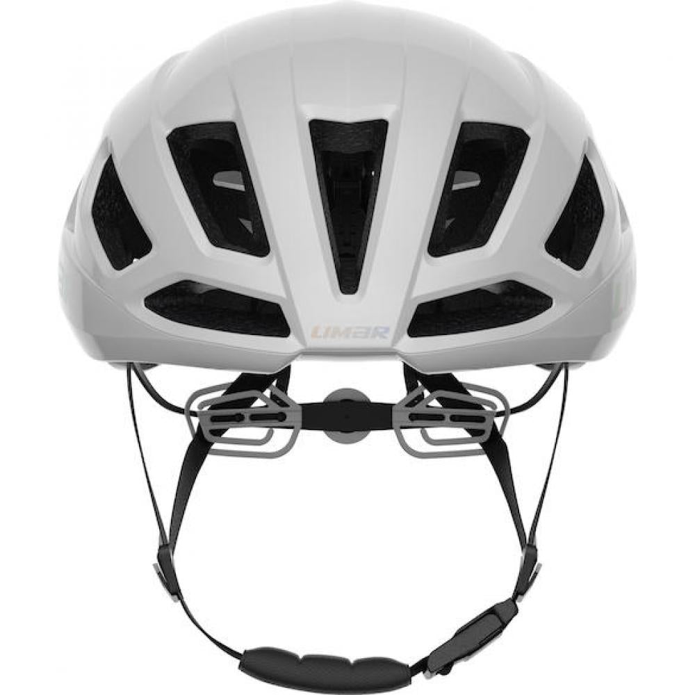 Limar Air Atlas + Mips Iridescent White M - aerodynamischer Rennradhelm mit Top-Belüftung