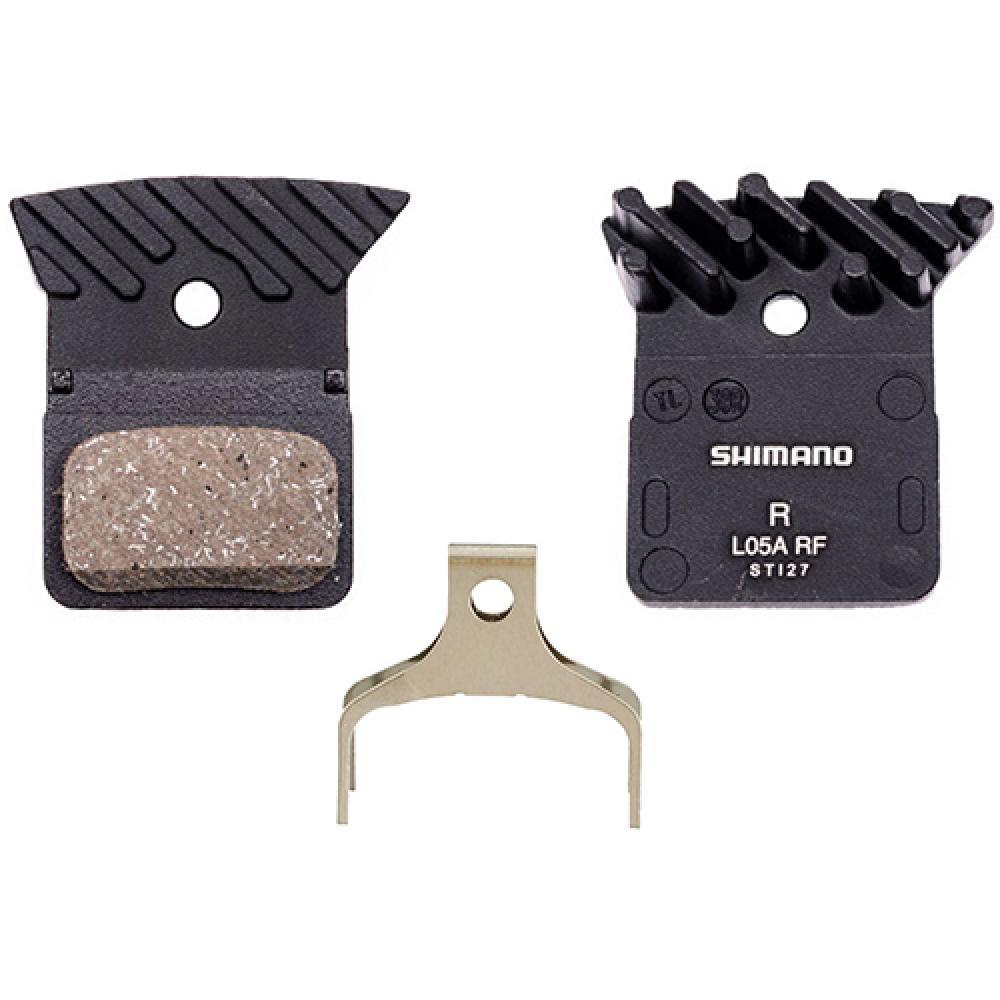 Shimano 10x Scheibenbremsbelag L05A-RF Resin Typ L Kühlrippen Nachfolger für L03A