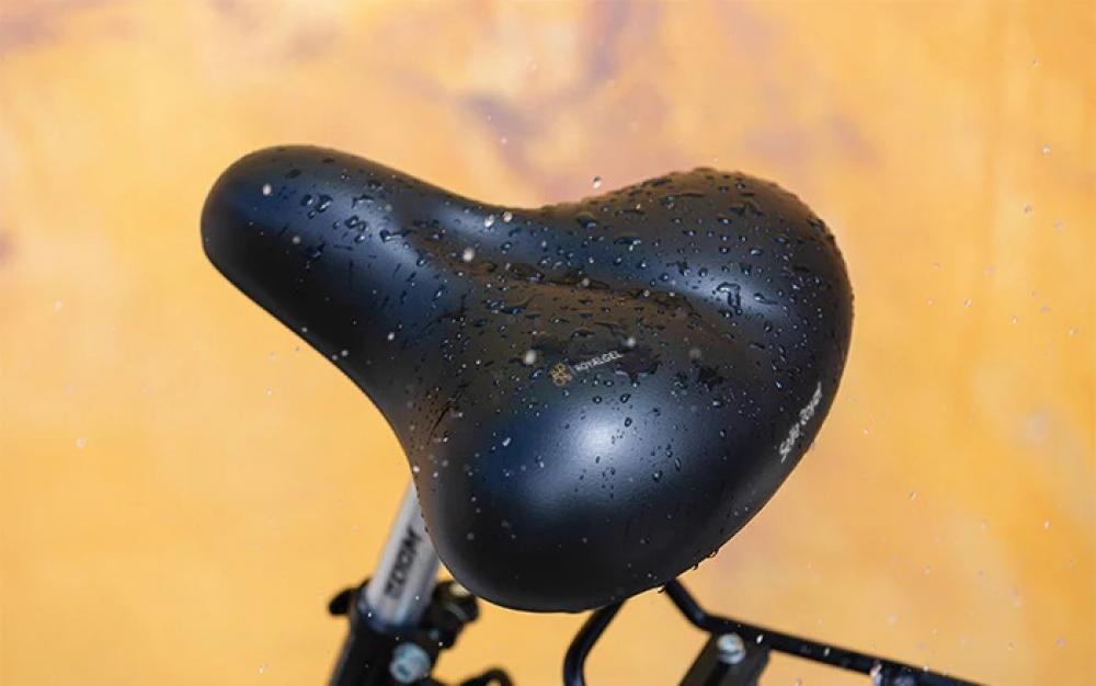 Selle Royal Sattel Journey Premium Relaxed Unisex - schwarz, 275 x 251 Millimeter, Royalgel, Elastomere, City- und Trekking-Komfortsattel