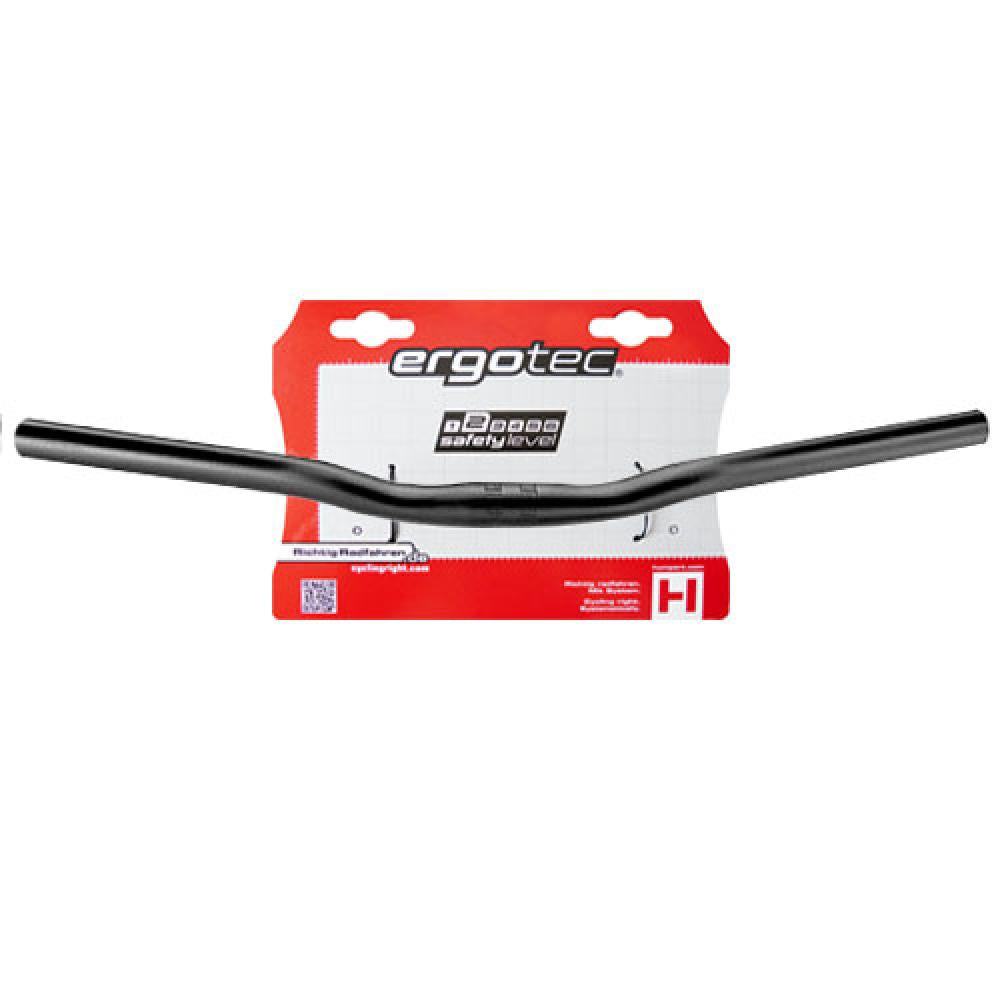 Ergotec Lenker Bügel Lady-Town Exclusive Ø 25,4 mm 600 mm Höhe 16 mm 30° schwarz