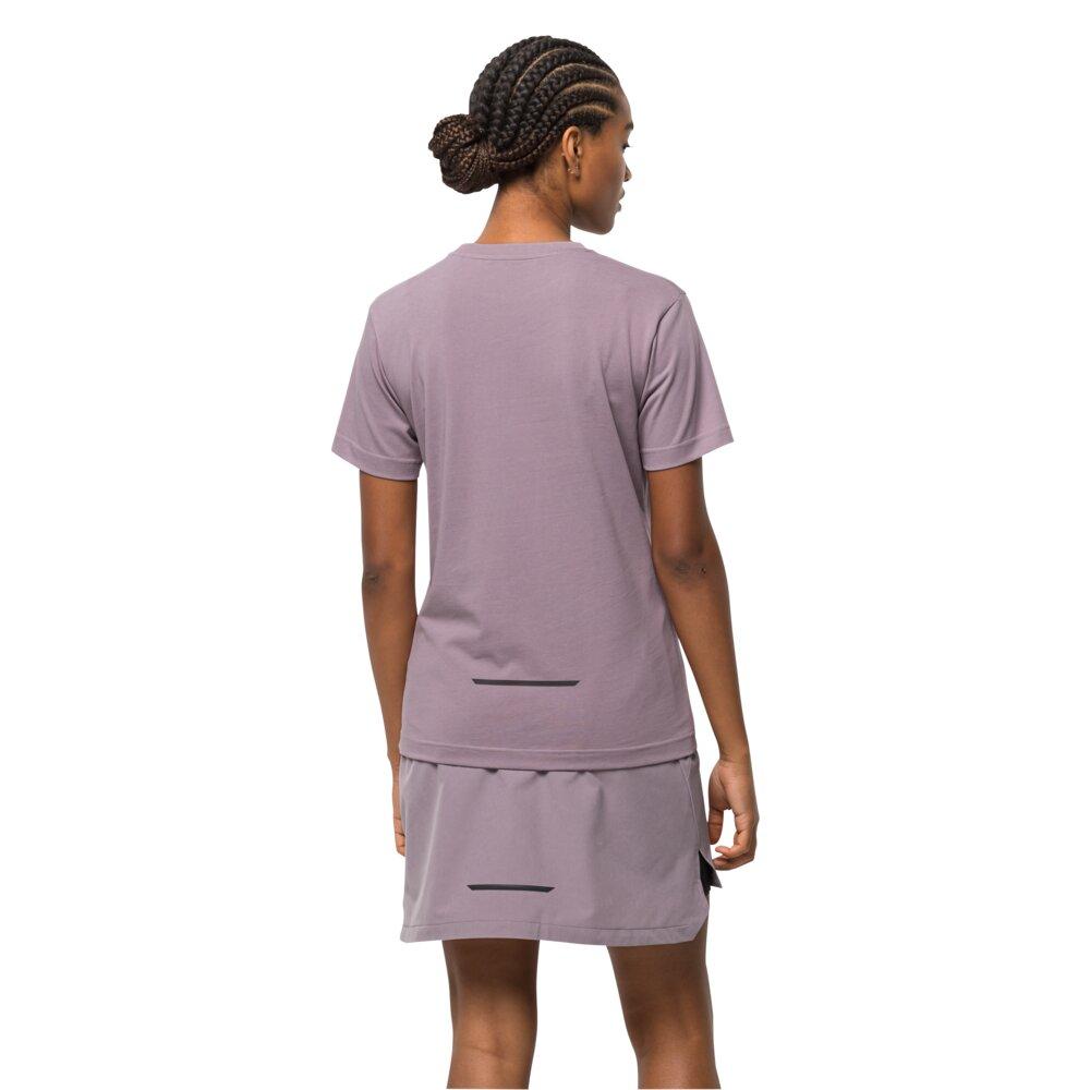 Jack Wolfskin Bike Commute T W Synthetic Fiber T-Shirt Shortsleeve Quail Größe M