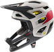 uvex revolt MIPS - leichter MTB-Helm mit MIPS-Schutz, 16 Lüftungskanäle, abnehmbarer Kinnbügel, anatomic IAS Anpassung - oak brown-red matt - 52-57 cm