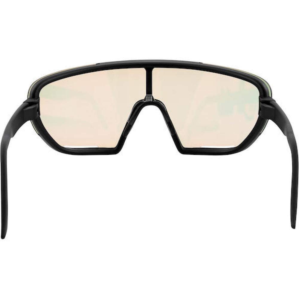 Merida Sonnenbrille PRO RACE Onesize Schwarz/Weiß - photochromische Performance-Sportbrille