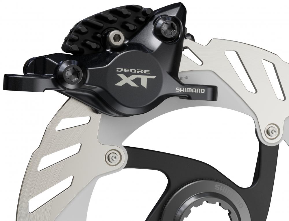 SHIMANO Bremssattel DEORE XT BR-M8200 2 Kolben Bremssattel - für hydraulische Scheibenbremsen