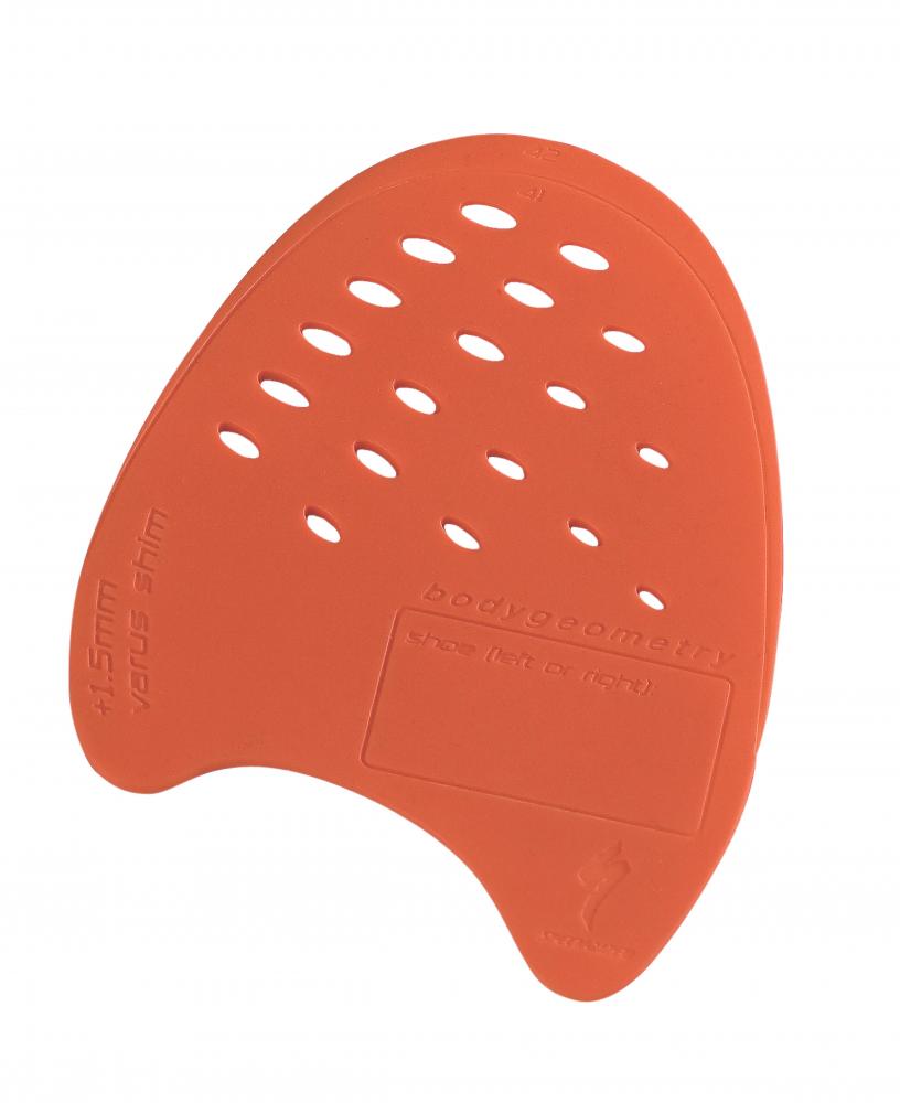 Specialized BG Internal Varus Wedge 2er Pack Größe 49-50 Orange - Body Geometry Fußkeil für optimale Fußposition - BG FITTING