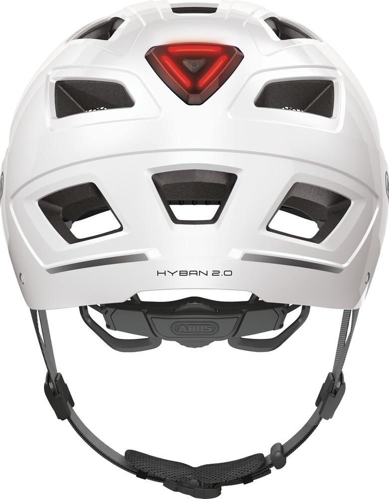 Abus Hyban 2.0 polar weiß, M 52-58cm