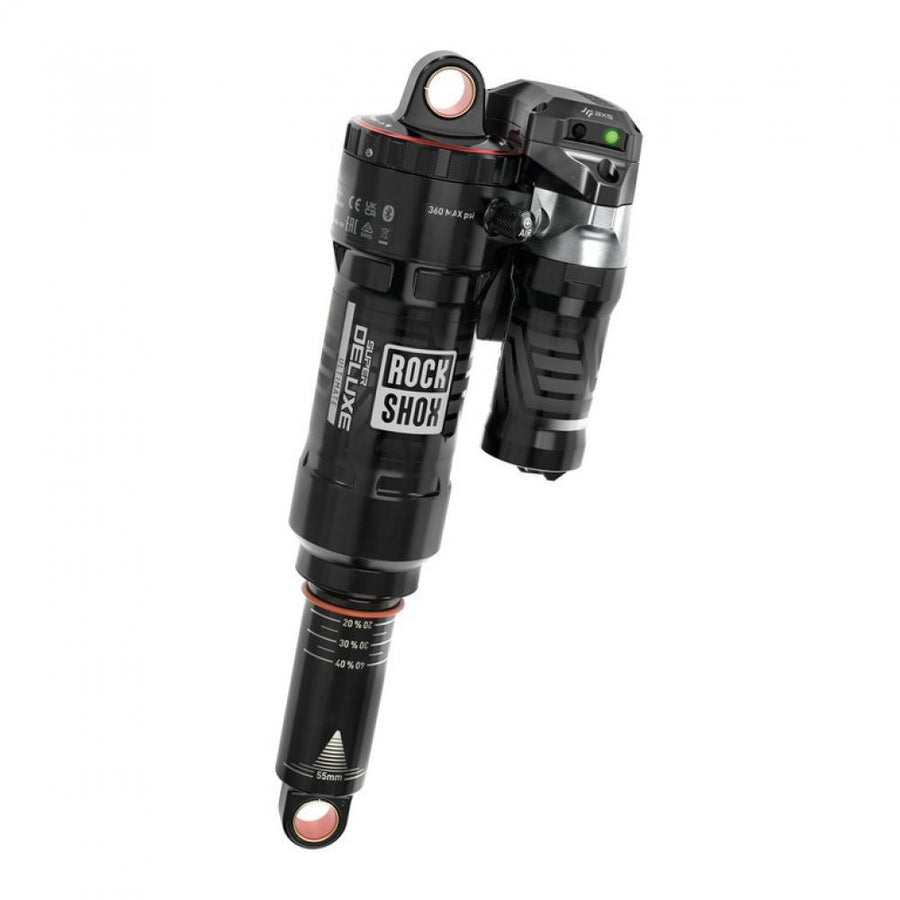 RockShox Super Deluxe Ultimate Flight Attendant C2 Dämpfer schwarz, 230x65mm, für Trek Slash 2023+ Gen6.