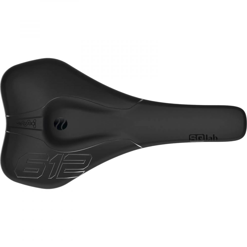 SQlab Sattel 612 ERGOWAVE® Carbon 14cm - Ergonomischer Fahrradsattel mit Stufensattel-Technologie