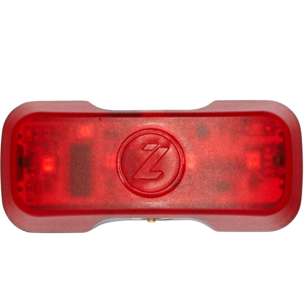 Rotes LAZER universelles LED-Helm-Rücklicht mit Z-Logo für mehr Sichtbarkeit.