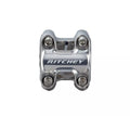 Ritchey Classic 4Axis Vorbaulenkerkappe, 31,8 mm, hochglanzpoliertes Silber, kompatibel mit C220 und Toyon Vorbauten, leichtes Aluminium