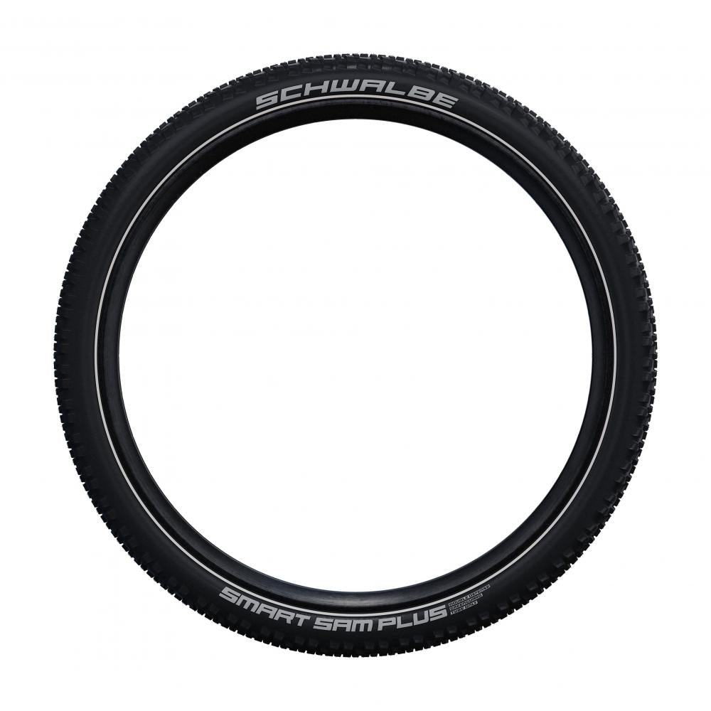 Schwalbe Smart Sam Plus Performance E-MTB Reifen 27,5x2,1 Zoll schwarz, pannensicher, Reflexstreifen.