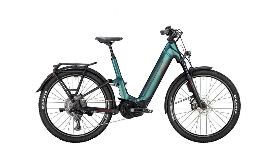 VICTORIA Elektro-Full Suspension "PARCOURS 6" (#1), Wave, 27,5", dark night , 1x11-Gang SHIMANO "Deore XT", 46cm
