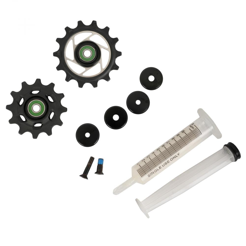 SRAM Schaltrollen-Set Red E1 12-fach, Keramik - Präzise Schaltperformance für SRAM Red AXS