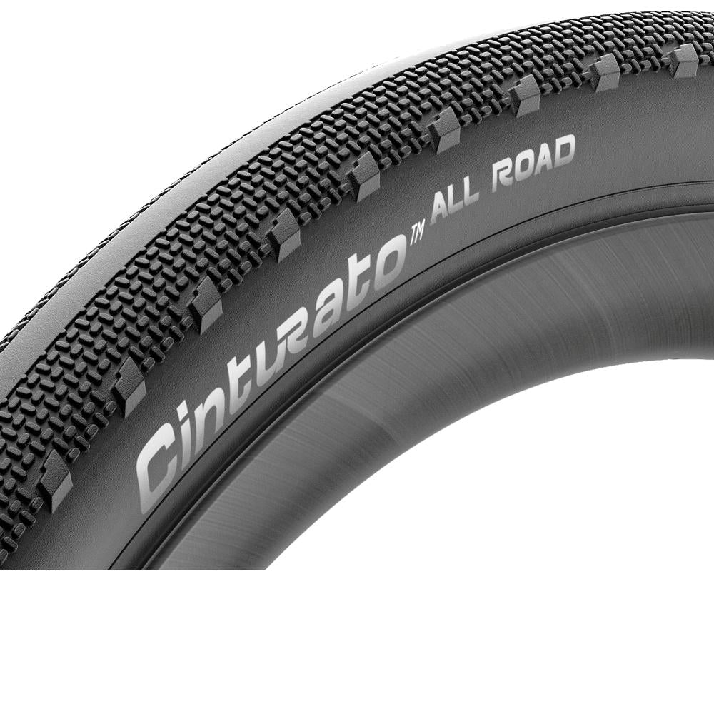 Pirelli Cinturato All Road TLR Faltreifen 700x40C Schwarz - Tubeless Gravelreifen mit ProWALL