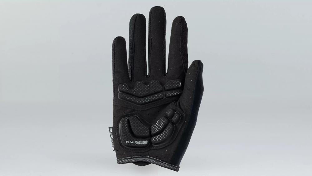 Specialized BG DUAL GEL Handschuh LF WMN BLK XS - Damen MTB Langfinger Fahrradhandschuh mit Gel-Polsterung - Handschuh Langfinger