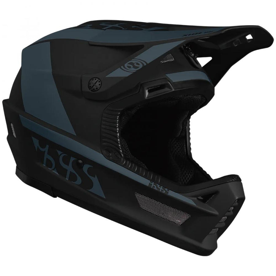 IXS Sports Division iXS Xult DH Helmet M/L Marine - Fullface-Helm für Downhill & Bikepark