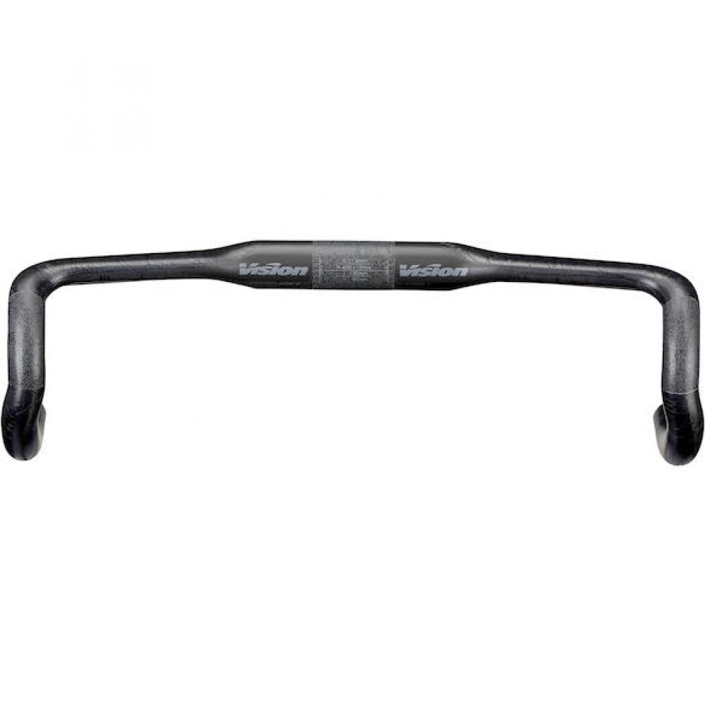 Vision Lenker Trimax Carbon 4D Compact 31,8 x 440 mm Schwarz - leichter Aero-Rennradlenker