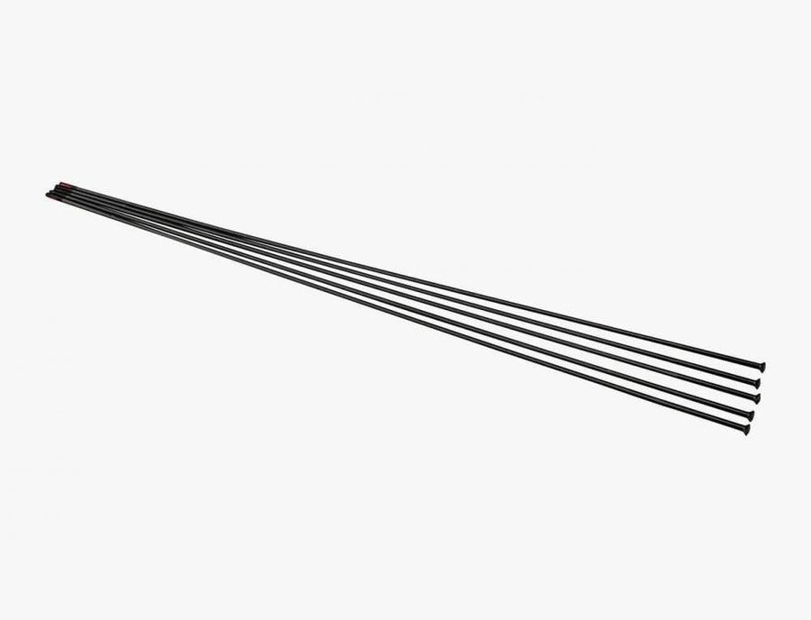 Race Face Speichen Kit 2.0-1.8, 284 mm, schwarz - robuste Ersatzspeichen für Performance-Laufräder