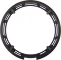 Schwarzer SHIMANO Kettenschutzring 48 Zähne FC-M431 für saubere Fahrradketten.