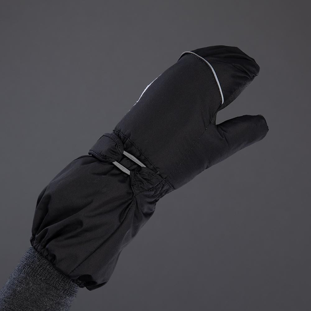 CHIBA Kids Allround Faust - Kinder-Winterhandschuhe, wasserdicht, Größe 2, schwarz