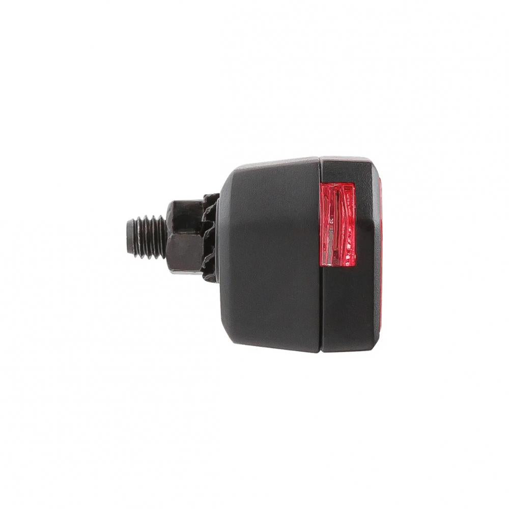 AXA Juno Steady Dynamo-Rücklicht 80mm - Standlicht LED Fahrrad-Rücklicht schwarz StVZO