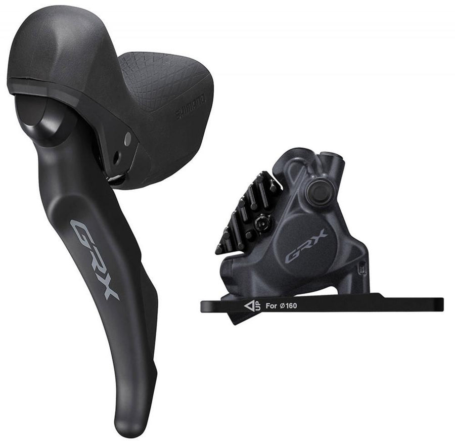 SHIMANO Scheibenbremse GRX ST-RX600/BR-RX410 links 1000 mm - präzise Kontrolle im Gelände