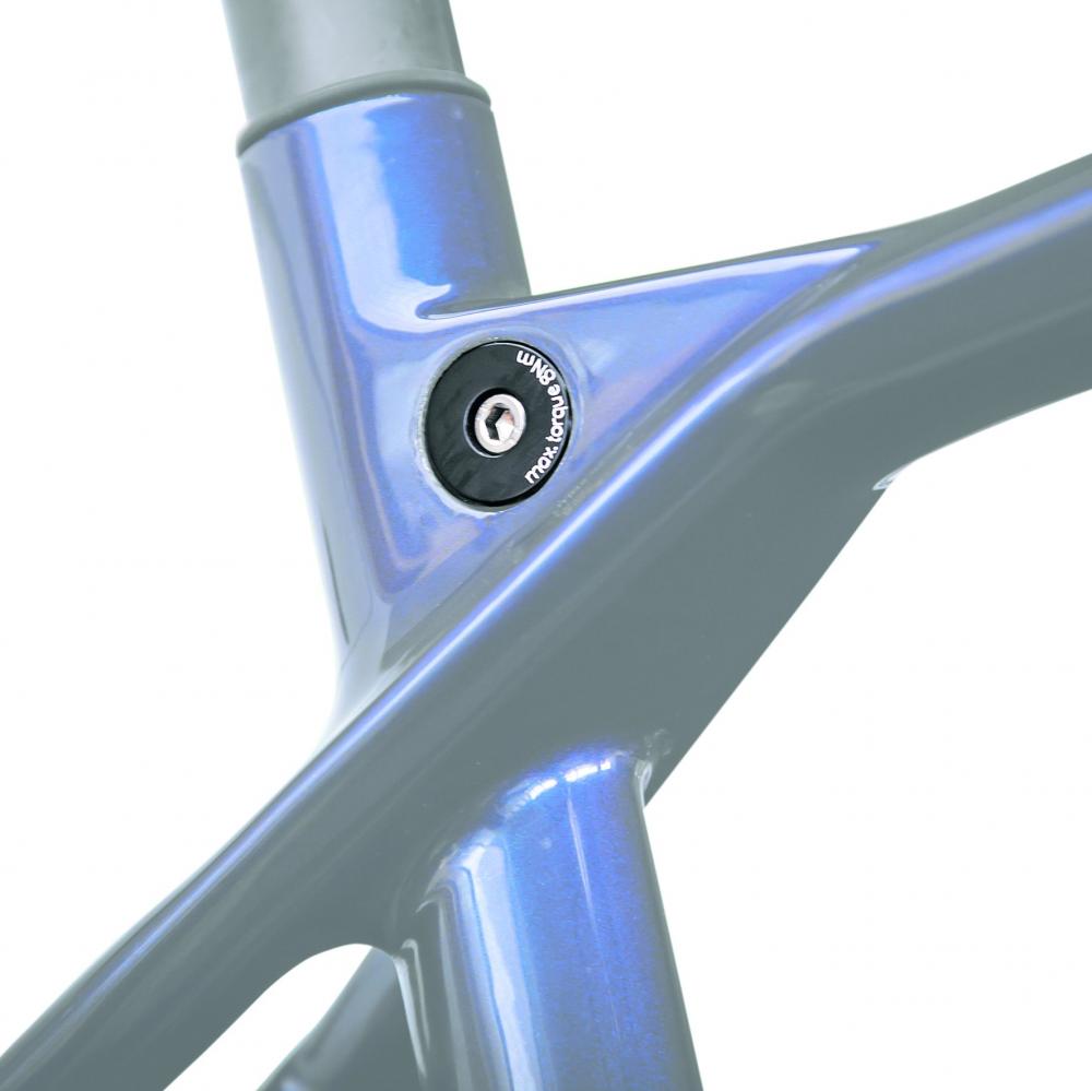 Merida Sattelstützklemme SILEX Carbon ab MY 02 Schwarz - sicherer Halt für die Sattelstütze