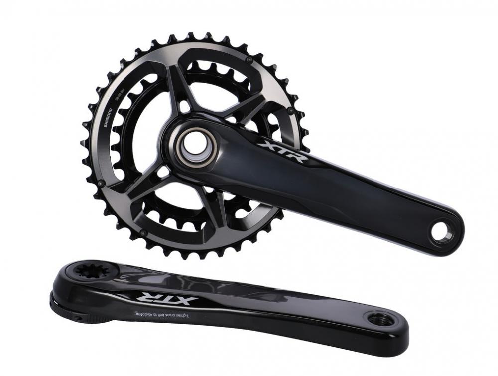 SHIMANO Kurbelgarnitur XTR FC-M9120-B2 12-fach 175 mm 38-28 Zähne - maximale Performance für anspruchsvolle Trails