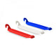 Zéfal Reifenheber DP20, 3er-Set blau/weiß/rot, Technopolymer, felgenschonend, mit Speichenhaken, ergonomisch, kompakt, ideal für unterwegs