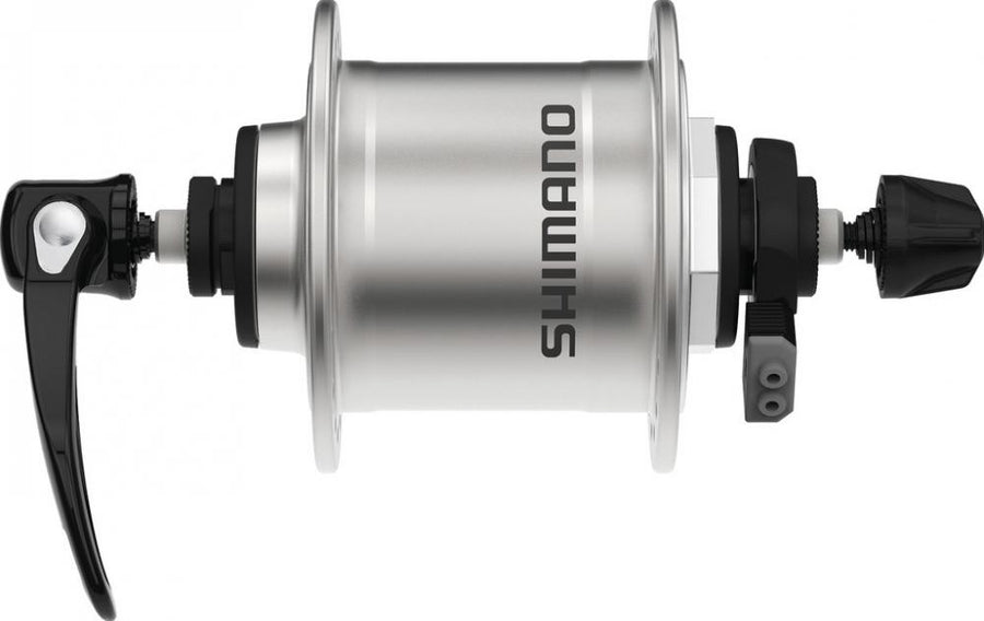 SHIMANO Nabendynamo ALIVIO DH-T4000-1N Nabendynamo - 6 Volt 1,5 Watt für Felgenbremse 32 Loch