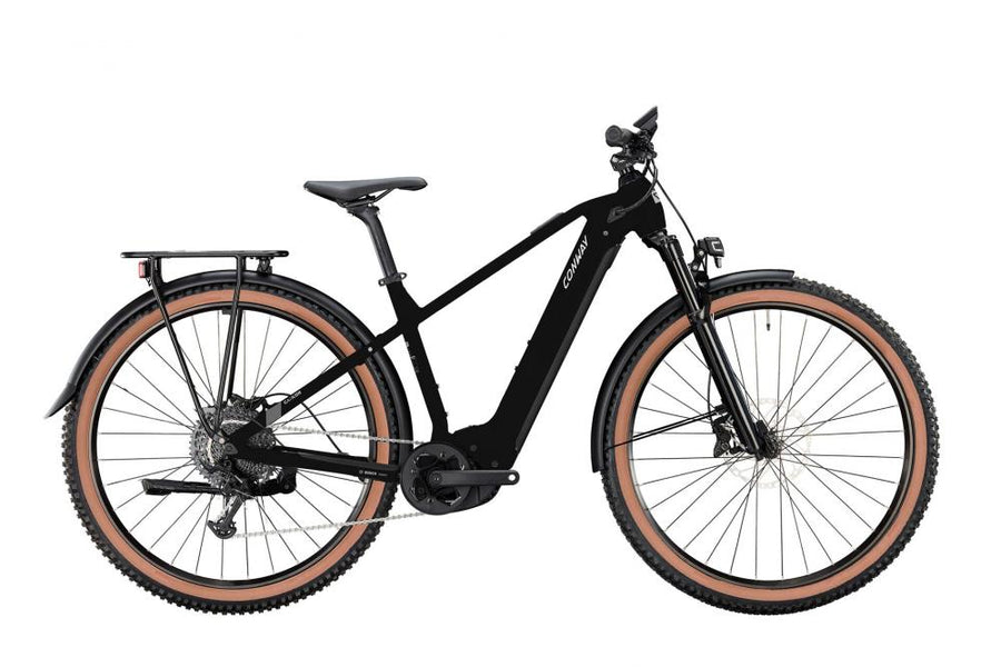 CONWAY Cairon SUV 4.0, Diamant, 29", black matt / silver matt, 10-Gang Shimano "Deore", 41cm