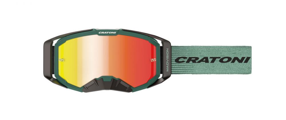 Cratoni Sportbrille Madvision COLOR+ Sport sage matt Größe UNI