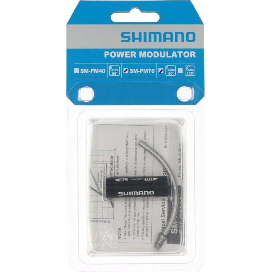 SHIMANO Power-Modulator SM-PM70, Aluminium, Power-Modulator - 70,, Schwarz