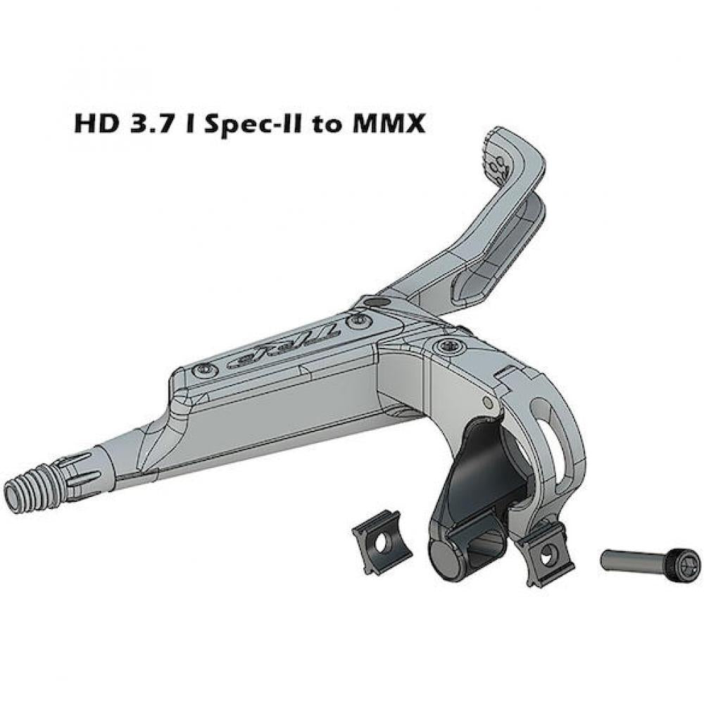 TRP Adapter Brems- zu Shifter-/Dropperhebel Schwarz - Aufgeräumtes Cockpit