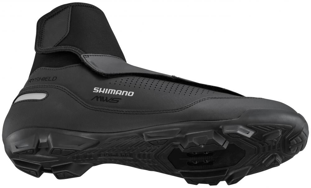 SHIMANO Fahrradschuhe MW502 Herren/Damen MTB SPD Größe 48 Schwarz - Winter-Radschuhe
