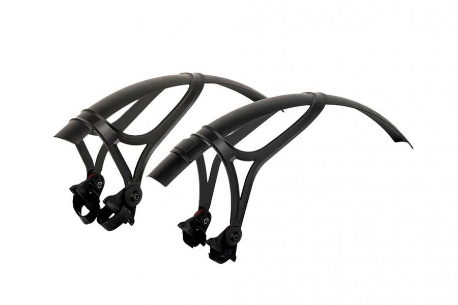 Zéfal Shield G50 Gravel Schutzblechset, schwarz, passend für 650b/700c/28-Zoll-Räder, ideal für optimalen Schutz auf Schotterwegen