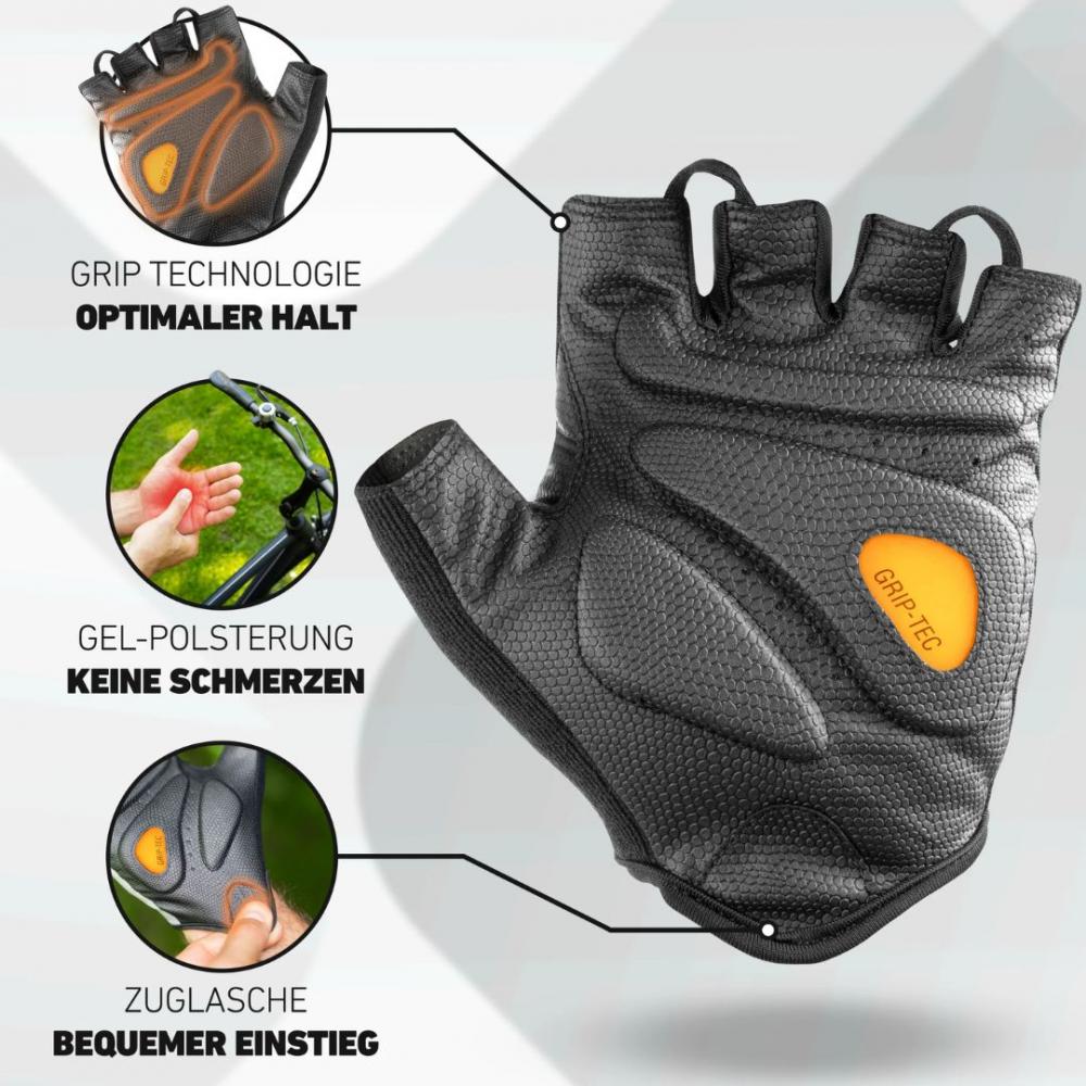 Valkental Handschuhe BikeRider Advanced Gr. S grau