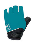 CHIBA BioXCell Lady - Radhandschuhe Damen XS petrol mit Gelpolsterung