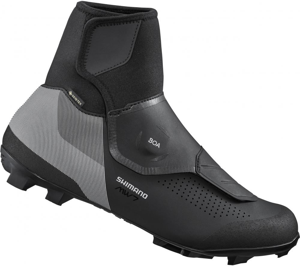 SHIMANO MW702 Fahrradschuhe - MTB SPD, Herren/Damen, Größe 47, Schwarz