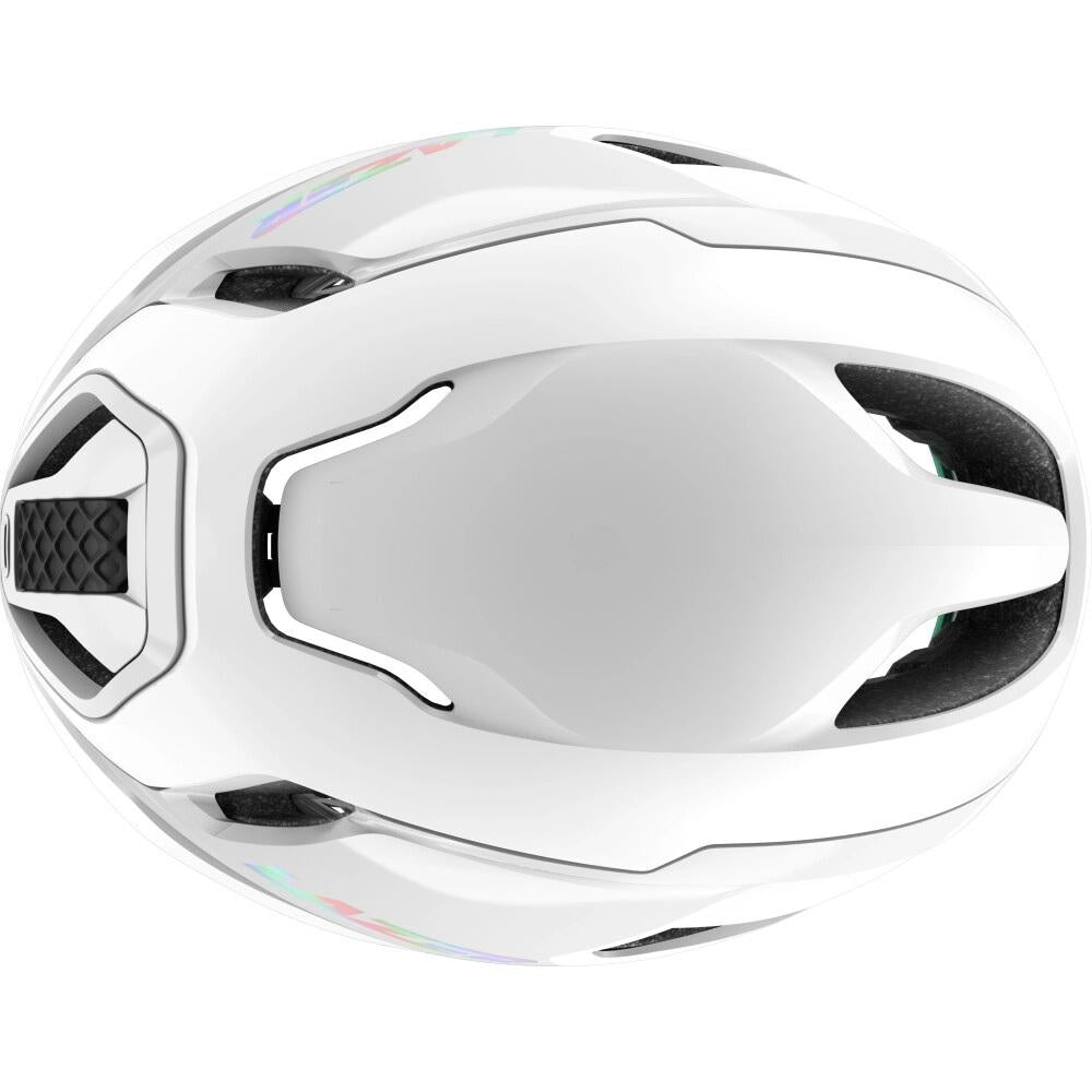 LAZER Helm Vento KinetiCore Road Pure White L 58-61 cm - maximaler Aero-Rennradhelm