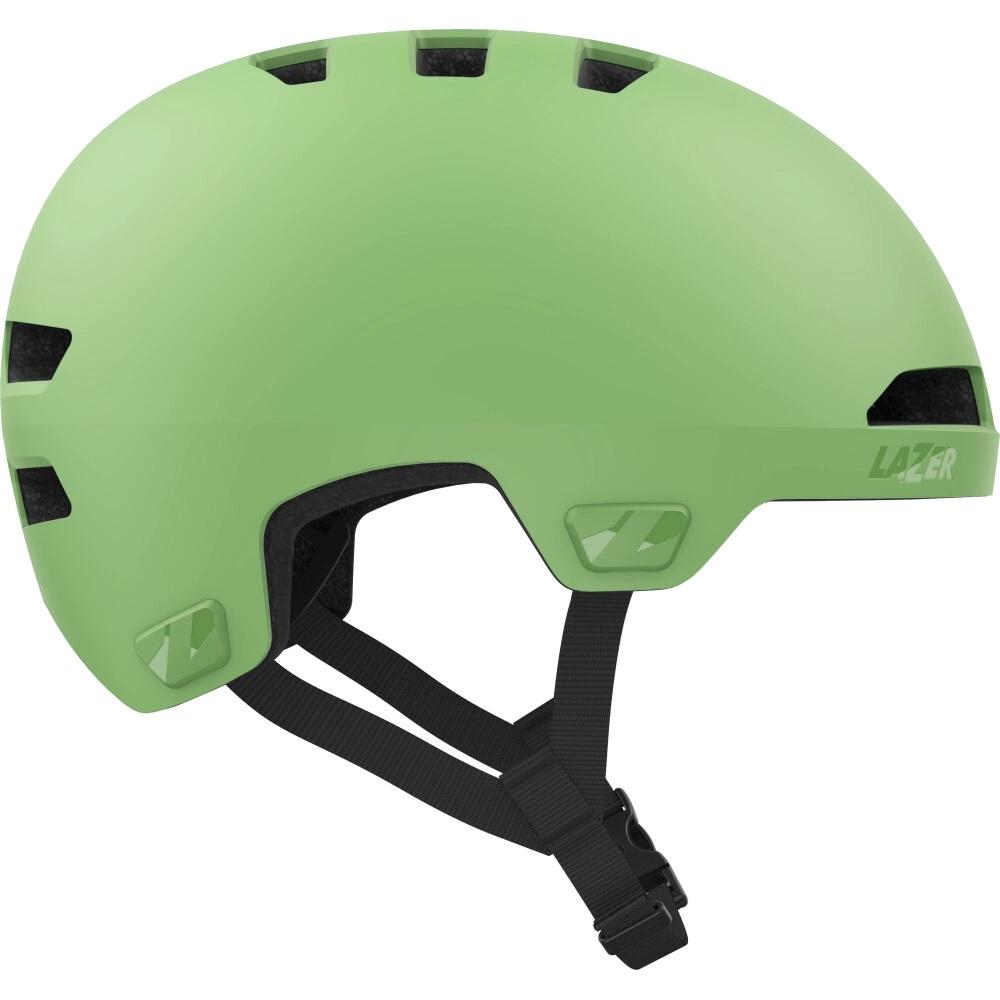 LAZER Helm Maze Jr KinetiCore Kids Matte Lime Unisize - sicherer Kinder-Skatehelm