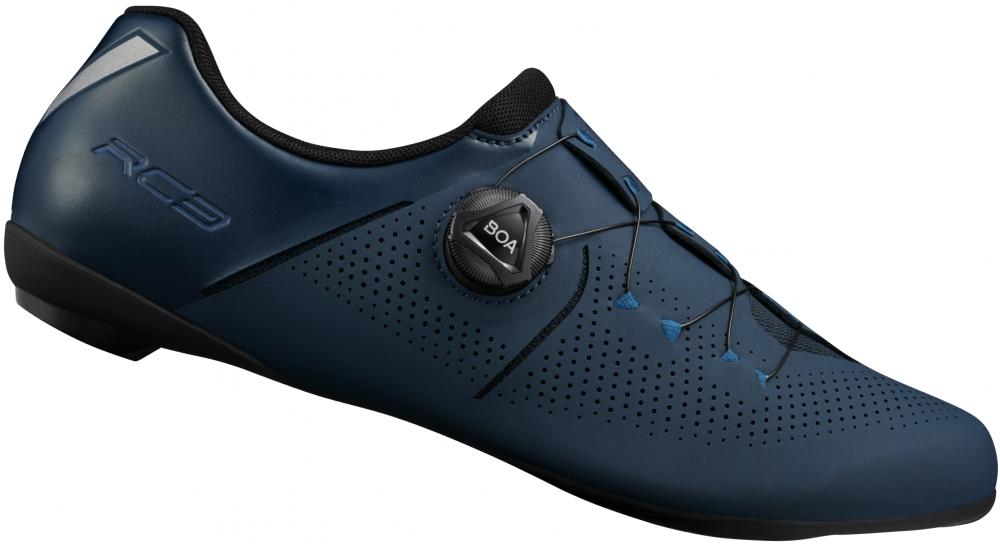 SHIMANO Fahrradschuhe RC302 Herren Damen Road SPD SL Größe 38 Blau