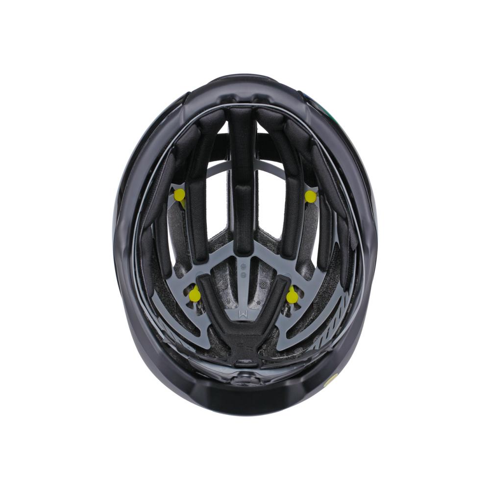 BBB Cycling Helm Maestro MIPS M matt schwarz - leichter Rennradhelm mit Top-Belüftung