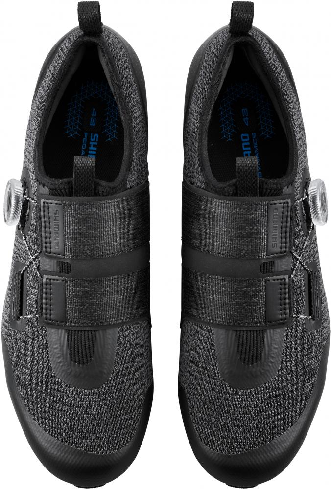 SHIMANO Fahrradschuhe IC5011 Indoor/Road SPD Damenleisten, Größe 40, Schwarz