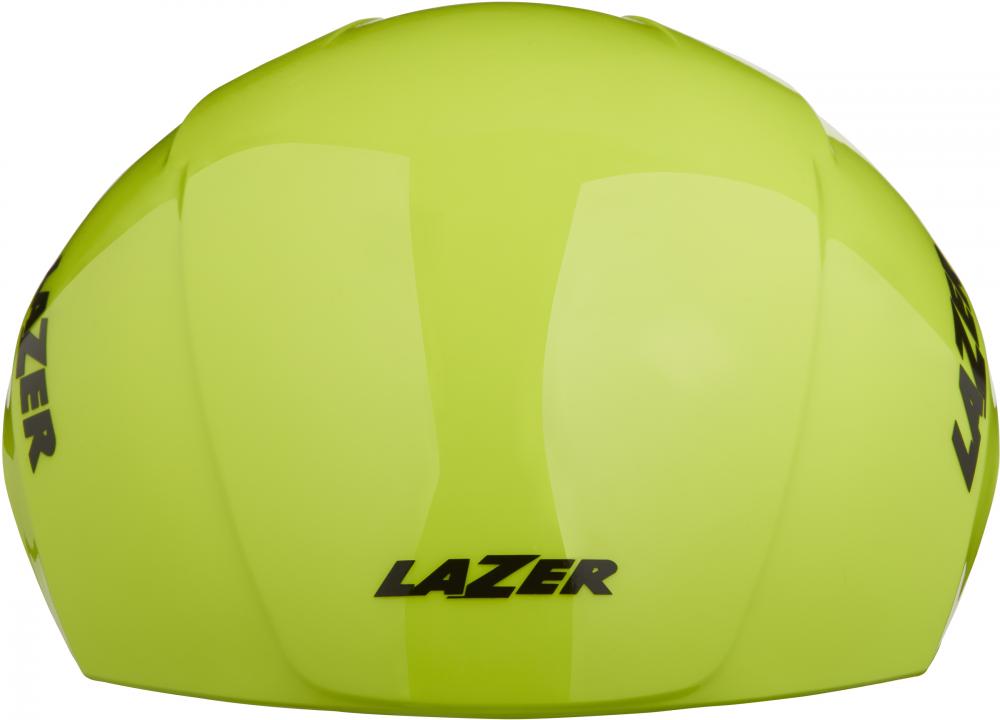 LAZER AEROSHELL STRADA FLASH YELLOW L - aerodynamisches Regencover für Rennradhelme