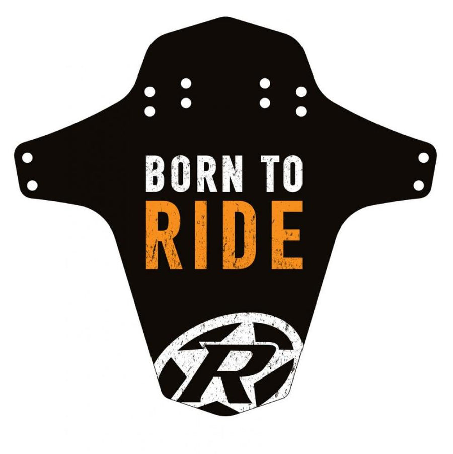 Reverse Schutzblech Born to Ride Vorder- u. Hinterradmontage schwarz orange