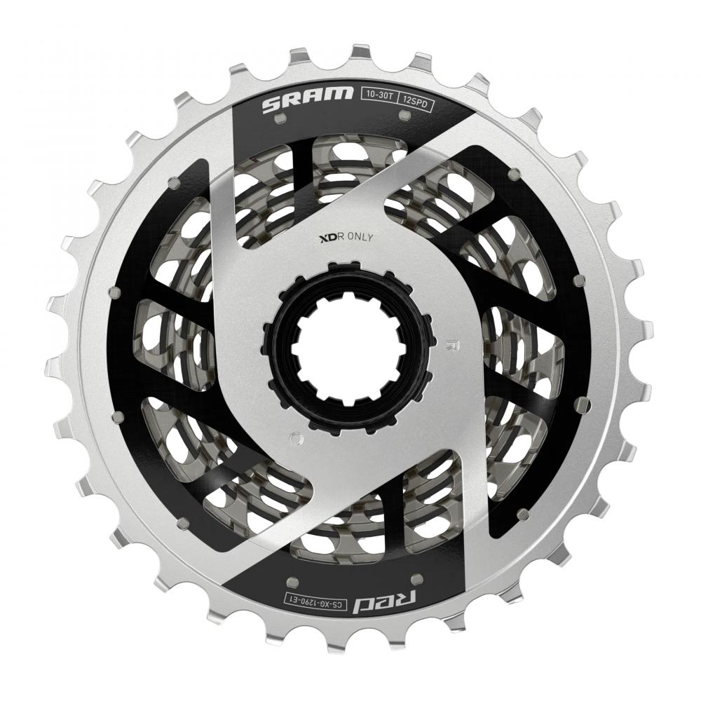 SRAM Kassette XG-1290 E1 X-Dome 10-36T silver - leichte Rennrad- und Allroad-Performance