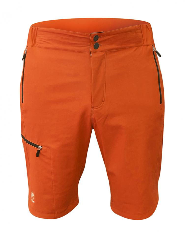 CHIBA Women Leisure Pants Nature - Radhose Damen XS rot, atmungsaktiv, elastisch