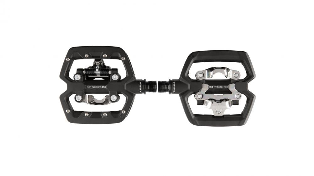 LOOK Geo Trekking ROC Hybrid-Pedale schwarz Aluminium, SPD, Flat  83 mm