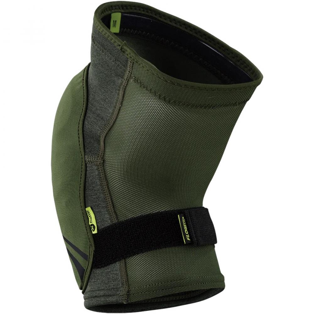 IXS Sports Division iXS Flow EVO+ knee guards S olive - leichter Trail-Knieprotektor mit hohem Komfort
